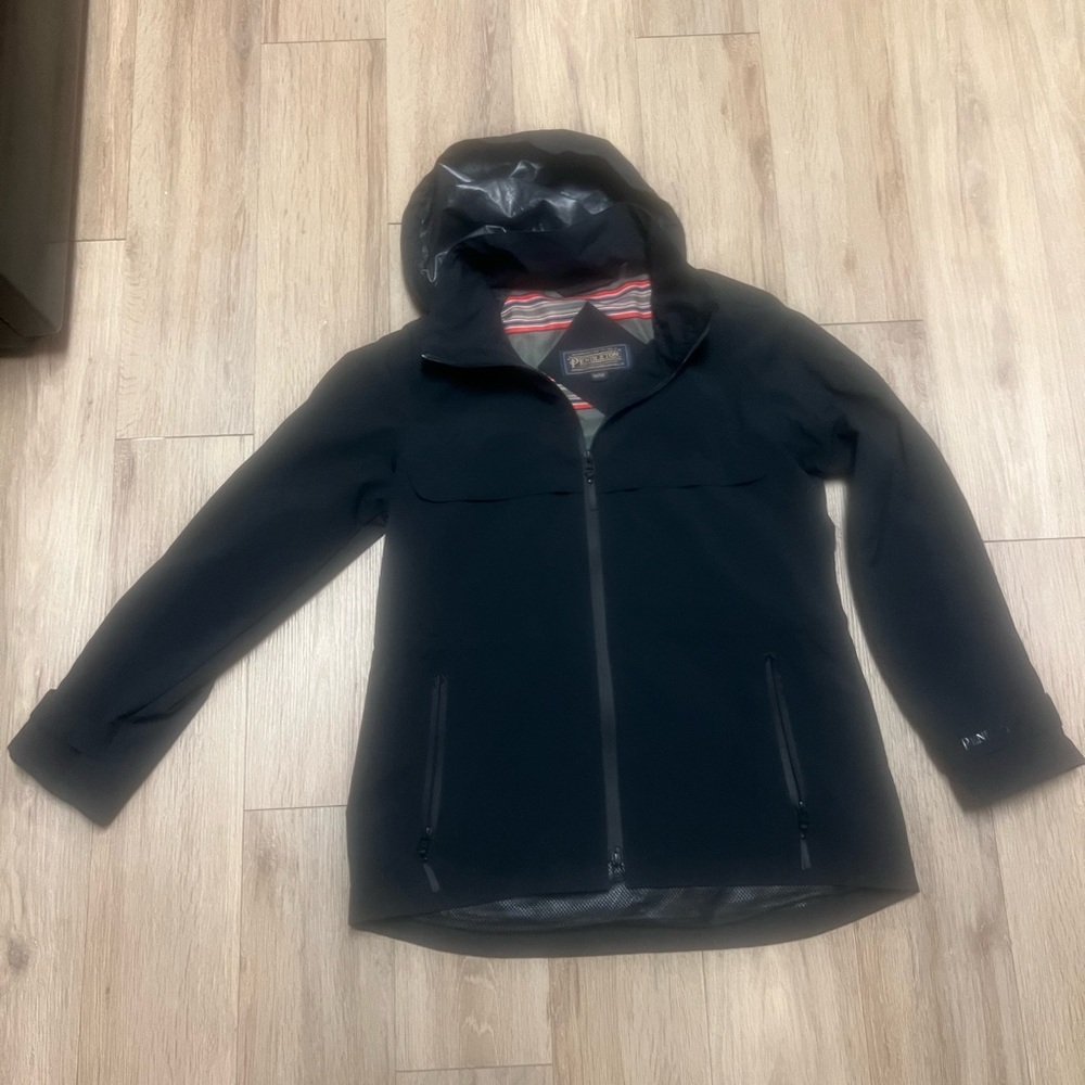 Women's Black Hooded Jacket